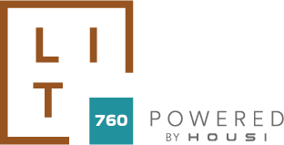Logo LIT 760 - Powered by Housi
